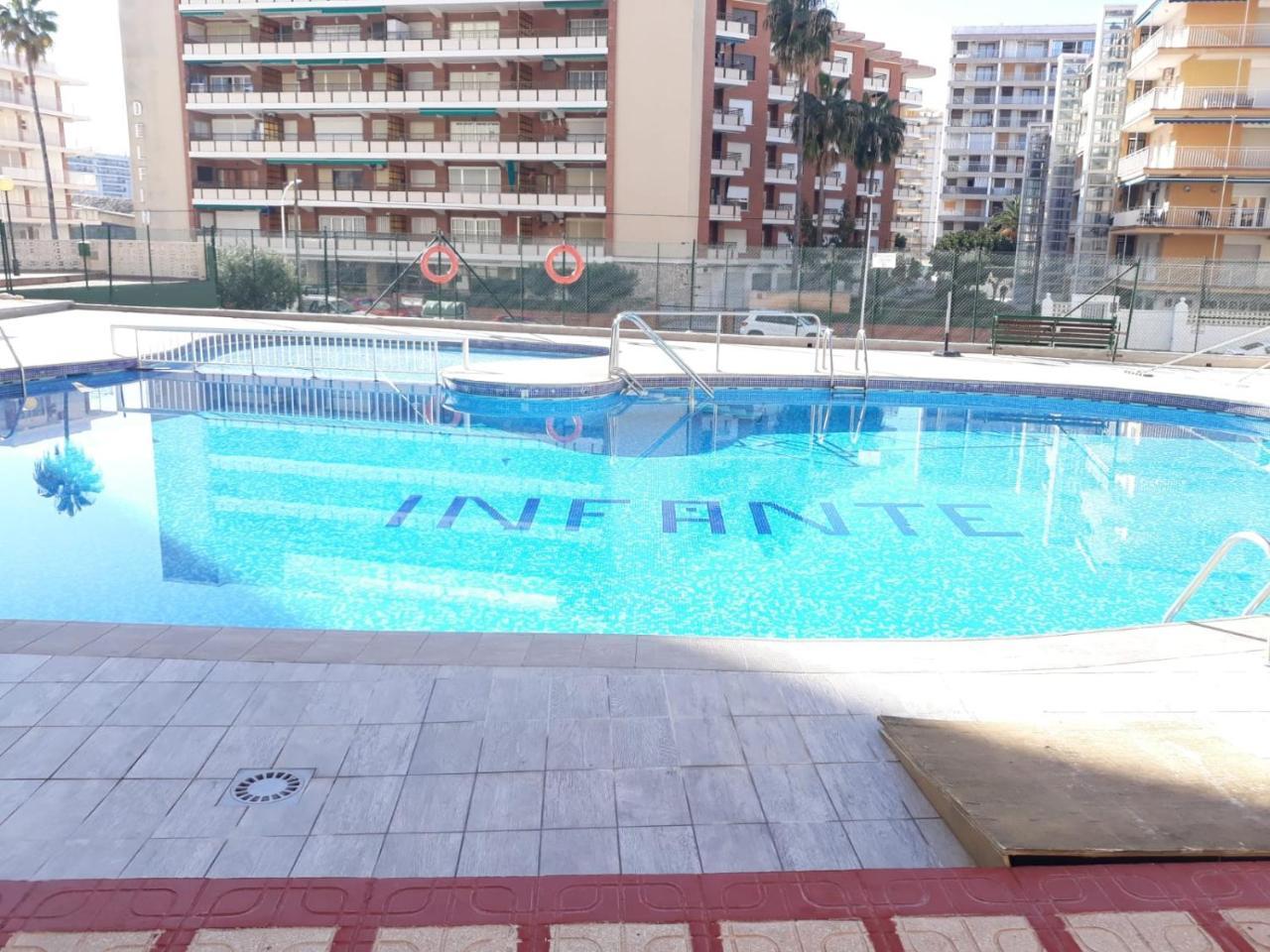 Infante Primera Linea Gandia Playa Solo Familias Playa de Gandia Εξωτερικό φωτογραφία