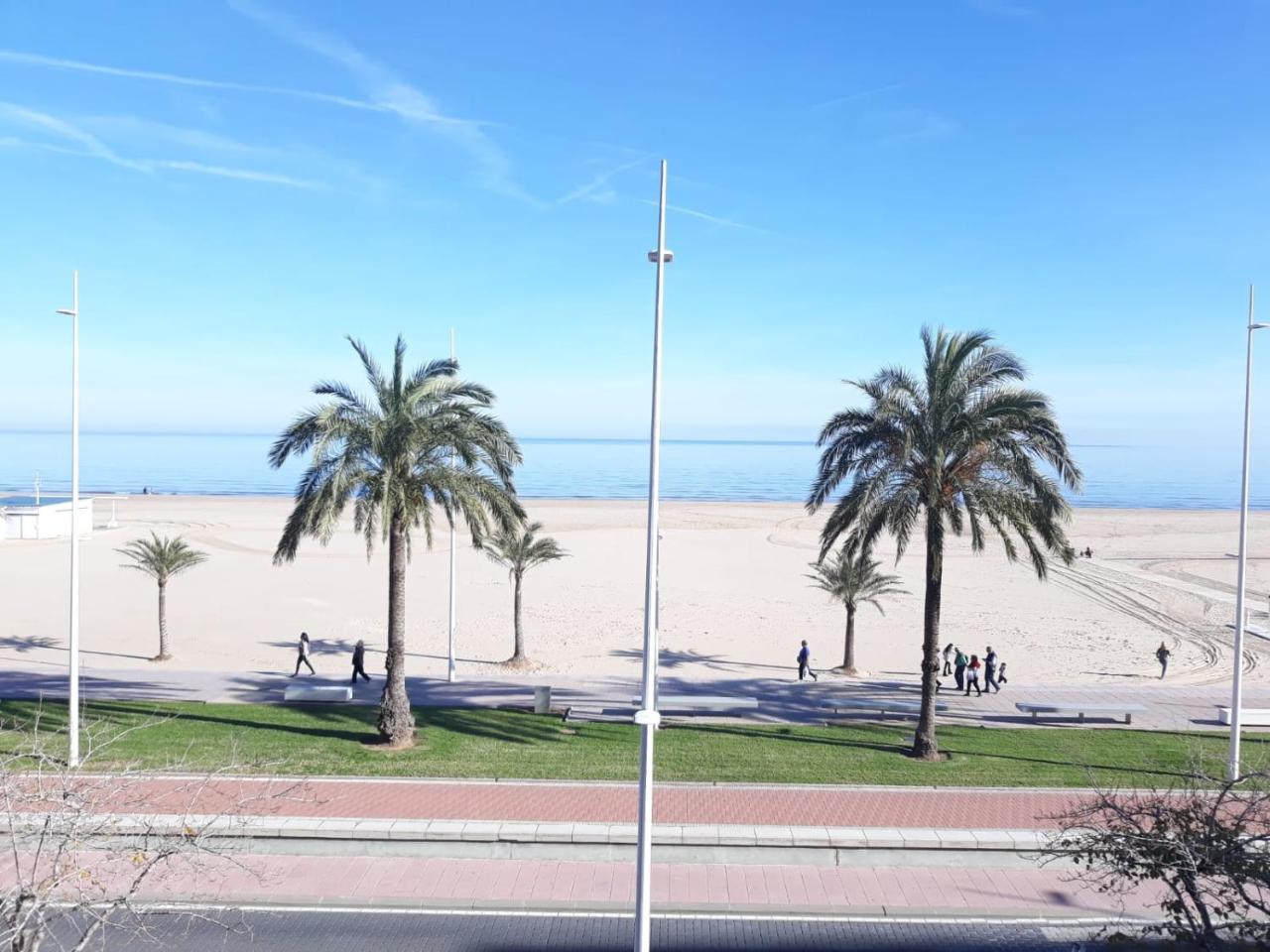 Infante Primera Linea Gandia Playa Solo Familias Playa de Gandia Εξωτερικό φωτογραφία