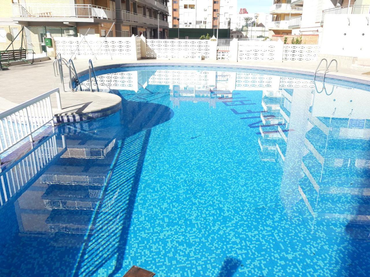 Infante Primera Linea Gandia Playa Solo Familias Playa de Gandia Εξωτερικό φωτογραφία