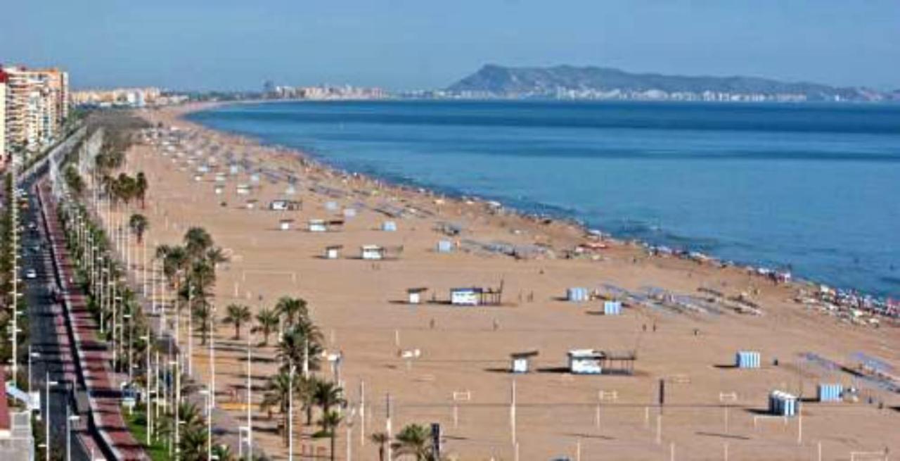 Infante Primera Linea Gandia Playa Solo Familias Playa de Gandia Εξωτερικό φωτογραφία