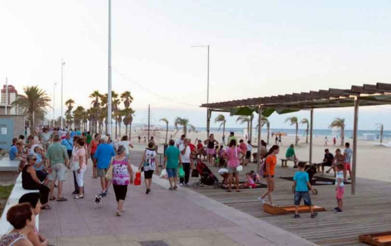 Infante Primera Linea Gandia Playa Solo Familias Playa de Gandia Εξωτερικό φωτογραφία