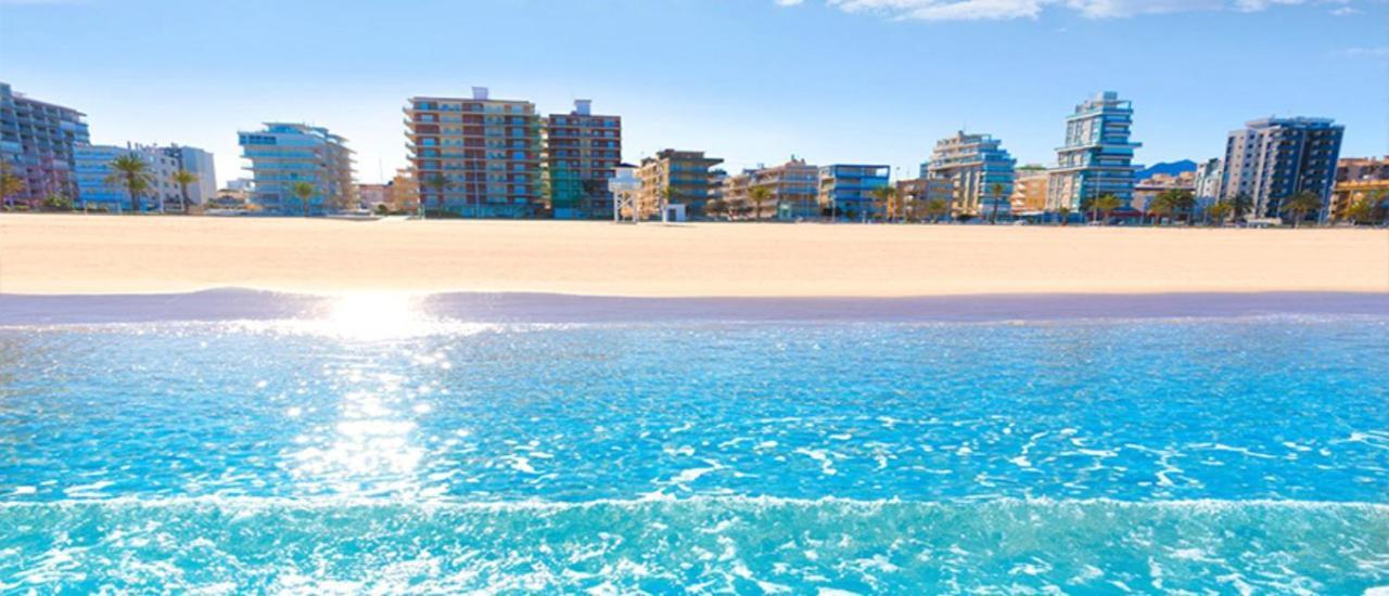 Infante Primera Linea Gandia Playa Solo Familias Playa de Gandia Εξωτερικό φωτογραφία
